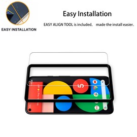 HKKAIS [2+2 Pack] Glass Screen Protector Compatible for Motorola Moto Edge 2021 / Moto Edge 5G UW 2021 Tempered Glass Camera Lens Protector