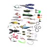106pc Multifunctional Fishing Tackle Kit Metal Spoon Fishing Mixed Hard