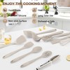 TeamFar Kitchen Cooking Utensils, 10 pcs Silicone Cooking Utensils Set,