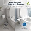 Non-Electric Bidet Attachment for Toilet Seats – Adjustable Fresh Water