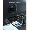 ECO-WORTHY Battery Monitor with Hall Sensor, 300A Touchable Backlight Display