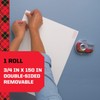 Scotch-Mount Removable Poster Tape, 3/4" x 150" (12.5 ft), Clear,