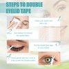 GEMERRY Eyelid Lifter Strips Double Eyelid Tapes 1392 Pcs Invisible