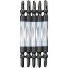 ANEX ACTM5-2065 Color Torsion Bit, Double-Ended, Slim +2x65, Set of