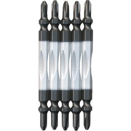 ANEX ACTM5-2065 Color Torsion Bit, Double-Ended, Slim +2x65, Set of 5