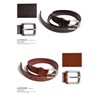ARONA Genuine Leather Belt, Gentleman's Belt, Cow Leather, Italian Leather,