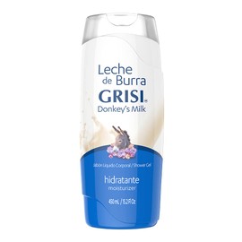 Leche de Burra Shower Gel Grisi Mandarina 450 Ml, color Blanco, 450 ml, pack ofpaquete de                                                             