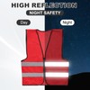 PATIKIL High Visibility Reflective Mesh Safety Vest, Class 2 Construction