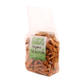 7oz Gourmet Style Bag of Delicious Wide Sesame Sticks [7⁄16 lb.]