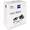 ZEISS Pre-Moistened Lens Cleaning Wipes, 200 Count