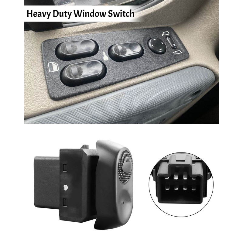 EMIHO Heavy Duty Window Switch Front Driver Passenger Side Fit