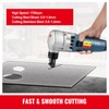 Happybuy Electric Sheet Metal Cutter, 380W Power, Includes Replacement Blades