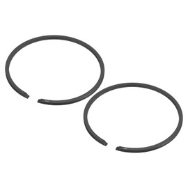 uxcell Piston Ring Set, 2Pcs 49mm x 1.5mm Standard Size Piston Rings Fit for Chainsaw Replacement Parts