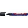 edding 30 brilliant paper marker - black - 1 waterproof