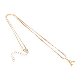 LIFKOME Letter Pendant Necklace for Women Decorative Jewelry for Fashionable Initial Design for Everyday Wear and Special Occasions Comfortable Material present for Family and Friends