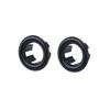 ARCORA 2 Pack Sink Overflow Ring Matte Black Bathroom Kitchen