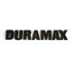 GM 2pcs Silverado 2500hd 3500hd Gloss Black Duramax Hood Emblem