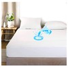 Linens World 100% Cotton Small Double Mattress Protector-Non- Allergenic &
