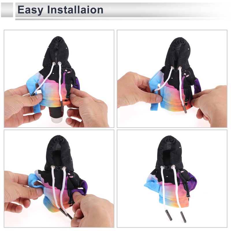 RATCHROLL Gear Shift Knob Cover Decoration Stick Shifting Handle Protector