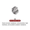 sourcing map 25pcs Threaded Inserts 1/4-20 UNC 1.0D (6.35mm) Helical