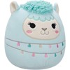 Squishmallows Original 7.5-Inch Lorna the Light Teal Llama