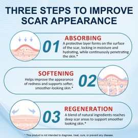 Scar Butter 20g, Vitamin E & Cocoa Butter Cream for Scar Appearance, Multi-Purpose Moisturiser for Face, Lips, Body & Hands, Non-Greasy
