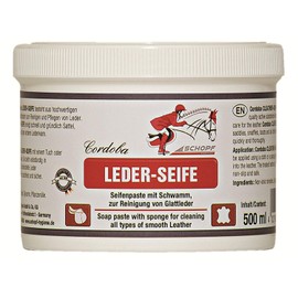 Schopf 301166 Bridle and Saddle Care, Leather Soap, 500 Ml