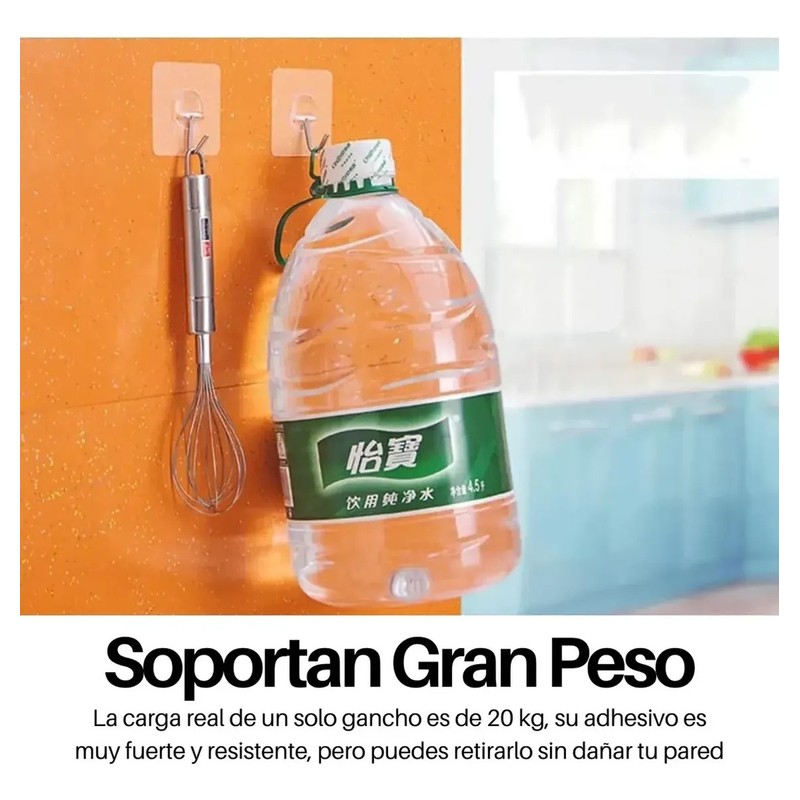 Cepillo Exfoliante Limpieza Espalda Facial Bambú Gancho 4p F