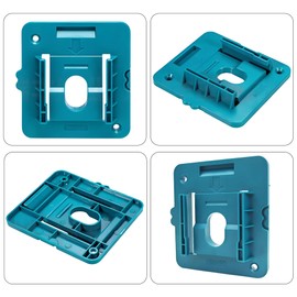 QUASION Battery Holder for Makita 18V Battery,Wall Mount Batteries Storage Organizer for BL1830 BL1840 BL1850 BL1860 for Work Van,Shelf,Toolbox (10 Pack,w/22 Screws,No Battery)