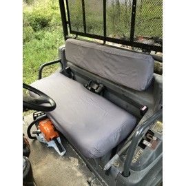 Durafit Seat Covers, RTV-900 C8, 2005-2013 Kubota RTV 900 Gray Endura Waterproof Seat Covers