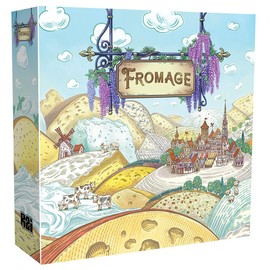 R2i Games Fromage Board Game - French Cheesemaking Strategy Game, Worker-Placement, Resource Management, Family Fun for Kids & Adults, Ages 14+, 1-4 Players, 30 Minute Playtime