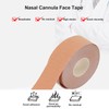 Nasal Cannula Face Stickers, Comfortable Oxygen Tube Tape Remove Easily