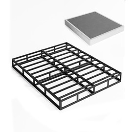 ZIYOO Box Spring Full, 7 Inch Metal Box Springs, Mattress Foundation, Easy Assembly, Heavy Duty Support for 1500lbs, No Noise