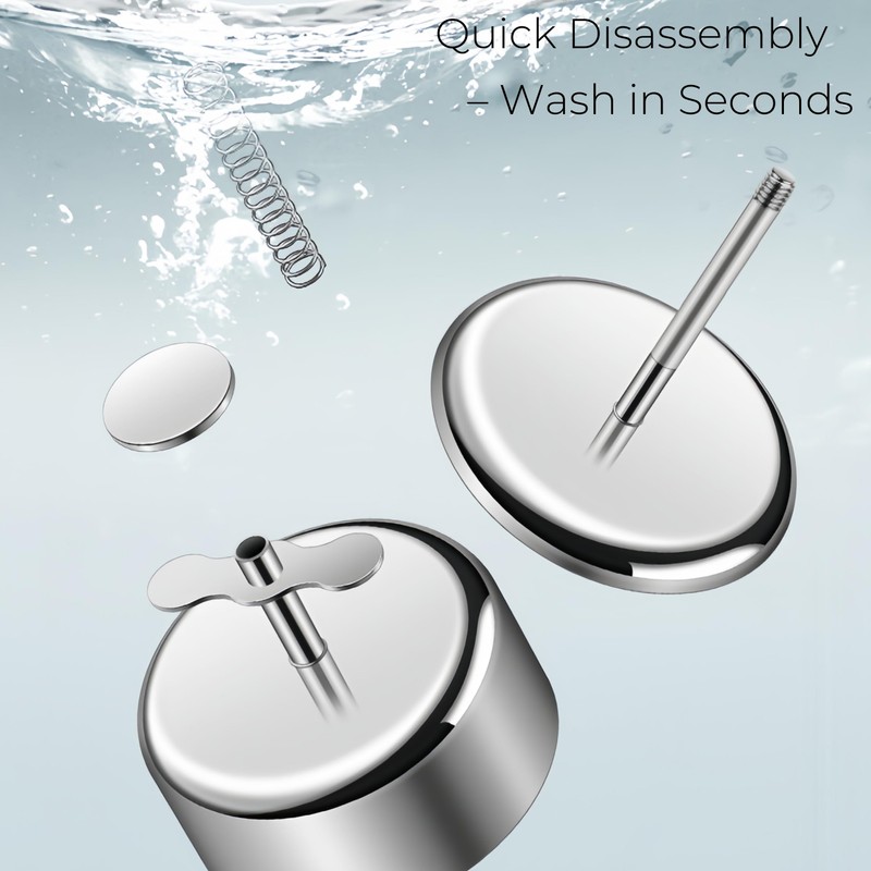Polvoron Molder Filipino – 304 Stainless Steel Cookie Press with
