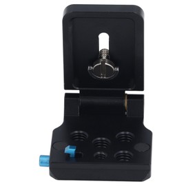 Foldable Camera L Bracket Vertical Horizontal Switching Tripod Quick Release Plate with 1/4 3/8 Inch Screw Hole for DSLR Cameras Stabilizers