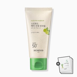 skin food Berry soothing mineral sunscreen 50ml SPF50+ PA++++_Berry for sensitive skin / 베리 진정 무기자차 선크림 50ml SPF50+ PA++++_베리로 민감 피부