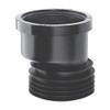 McAlpine 4"/110mm Black Offset Drain Connector DC1BL-OS