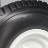 Flat Free Lawn Mower Tire 15x6.00-6 with 3/4 Bore, 3"