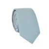 JESLANG Corbata de lino de algodón para hombre, 6,5 cm,