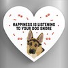 Global Designs German Shepherd Happiness Is Your Dog Snoring Katie