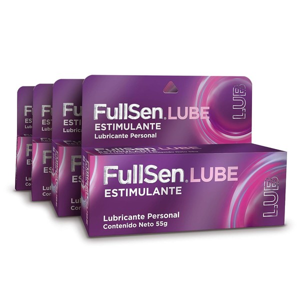 Fullsen Lube Estimulante - 4 piezas de Lubricante personal ntimo