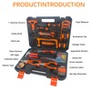 45 Piece Tool Kit Basic Home Repair Tool Set,General Beginners