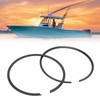 2pcs Outboard Piston Rings 394930 Boat Motor Piston Ring Set