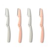 Kalgeumha Brow Eyebrow Razor 2-Pack Pink Gray Eyebrow Trimmer Razor