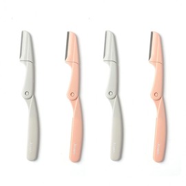 Kalgeumha Brow Eyebrow Razor 2-Pack Pink Gray Eyebrow Trimmer Razor