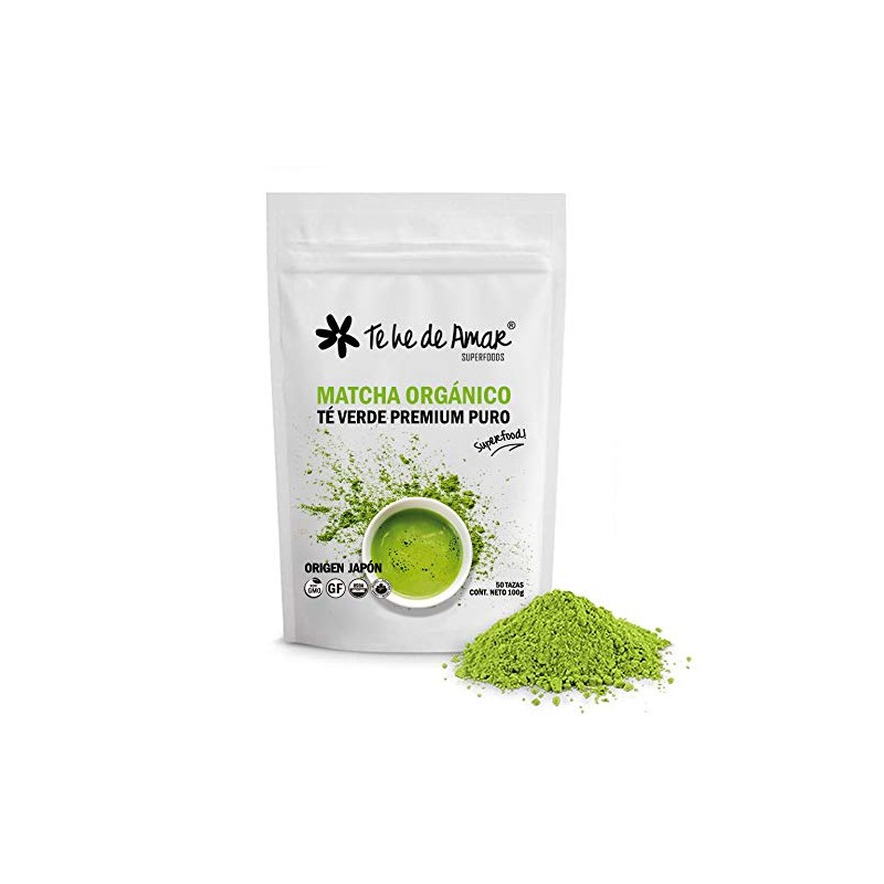 MATCHA ORGÁNICO TE HE DE AMAR / TE VERDE PREMIUM