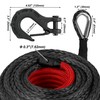 XPV 3/8" x 100ft Synthetic Winch Rope 23,800lbs Dyneema Winch
