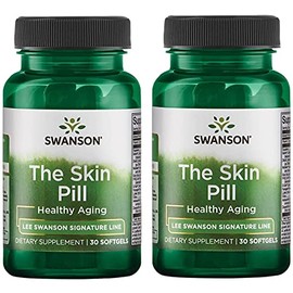 Swanson Signature Line The Skin Pill 30 cápsulas blandas (paquete de 2)