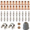 AWLOLWA 45pcs IPT-60 PT-60 IPT-40 PT40 Plasma Cutting Torch Tip