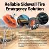2 Pcs Sidewall Tire Repair Kit, Tire Puncture Repair Kit